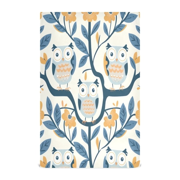 Kitchen Towel 28x18 Inches x1,Plate Towel, Decorative Towel, Napkin, Tea Towel Tea Towels For Kitchen Dish Cloths & Dish Towels Cute Owl