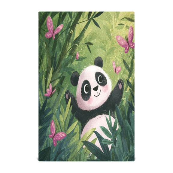 Kitchen Towel 28x18 Inches x1,Plate Towel, Decorative Towel, Napkin, Tea Towel Tea Towels For Kitchen Dish Cloths & Dish Towels Cute Panda Playing