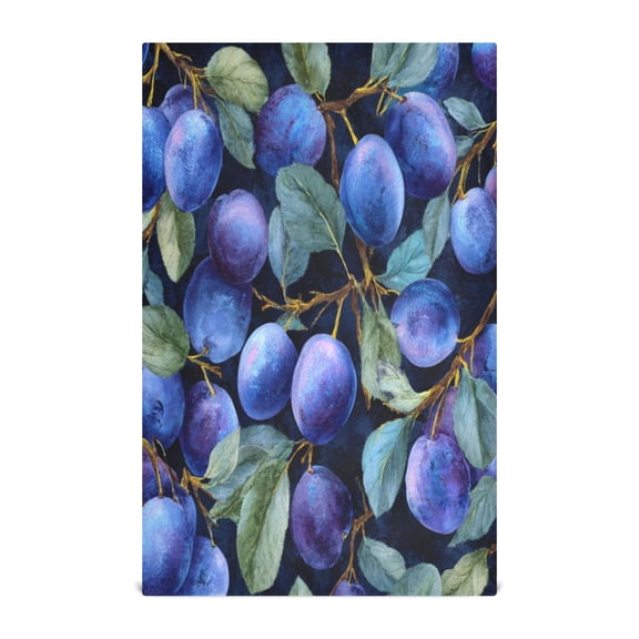 Kitchen Towel 28x18 Inches x1,Plate Towel, Decorative Towel, Napkin, Tea Towel Tea Towels For Kitchen Dish Cloths & Dish Towels Deep Blue Plum
