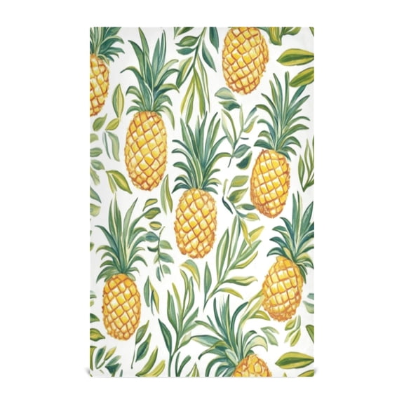 Kitchen Towel 28x18 Inches x1，Plate Towel, Decorative Towel, Napkin, Tea Towel Tea Towels For Kitchen Dish Cloths & Dish Towels Lovely Pineapple1
