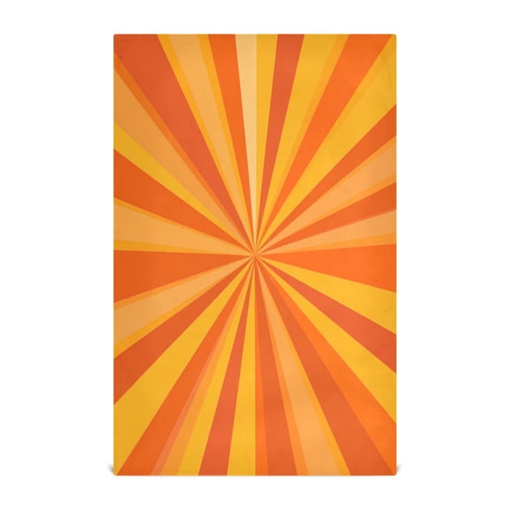 Kitchen Towel 28x18 Inches x1,Plate Towel, Decorative Towel, Napkin, Tea Towel Tea Towels For Kitchen Dish Cloths & Dish Towels Pretty Orange Stripes