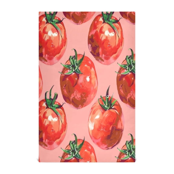 Kitchen Towel 28x18 Inches x1,Plate Towel, Decorative Towel, Napkin, Tea Towel Tea Towels For Kitchen Dish Cloths & Dish Towels Red Tomato