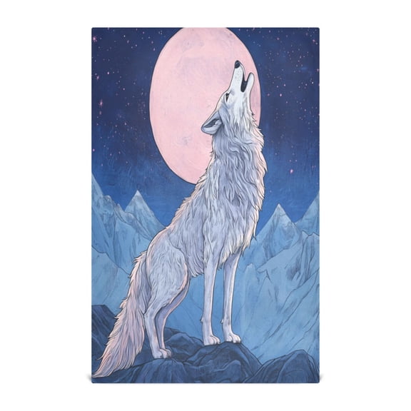 Kitchen Towel 28x18 Inches x1,Plate Towel, Decorative Towel, Napkin, Tea Towel Tea Towels For Kitchen Dish Cloths & Dish Towels Roaring Wolf