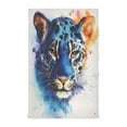 thumbnail image 1 of Kitchen Towel 28x18 Inches x1，Plate Towel, Decorative Towel, Napkin, Tea Towel Tea Towels For Kitchen Dish Cloths & Dish Towels Blue Watercolor Leopard, 1 of 7