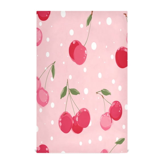 Kitchen Towel 28x18 Inches x1,Plate Towel, Decorative Towel, Napkin, Tea Towel Tea Towels For Kitchen Dish Cloths & Dish Towels Bright Cherry Blossom Pattern