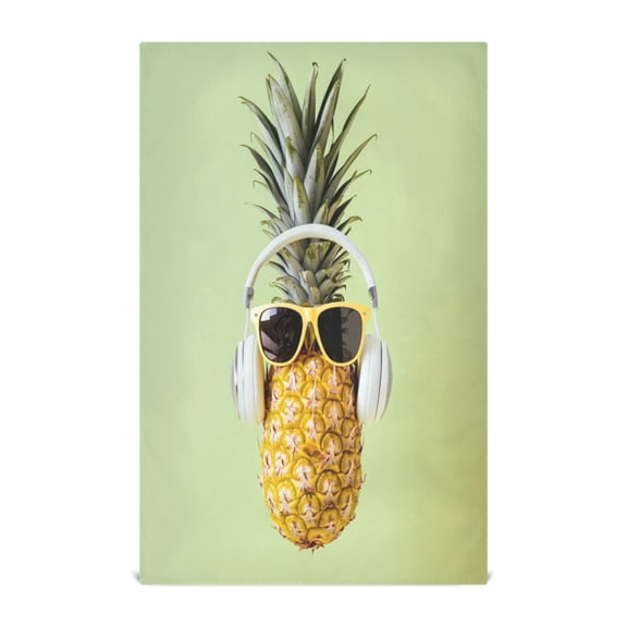 Kitchen Towel 28x18 Inches x1，Plate Towel, Decorative Towel, Napkin, Tea Towel Tea Towels For Kitchen Dish Cloths & Dish Towels Cool Sunglasses Pineapple