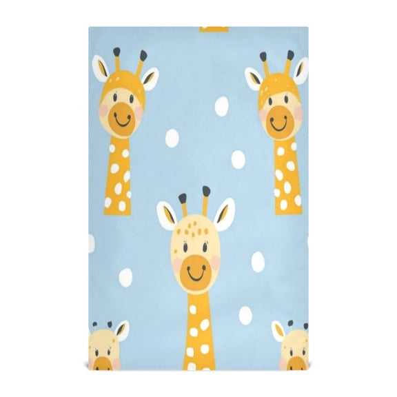 Kitchen Towel 28x18 Inches x1,Plate Towel, Decorative Towel, Napkin, Tea Towel Tea Towels For Kitchen Dish Cloths & Dish Towels Cute Pretty Cartoon Giraffe