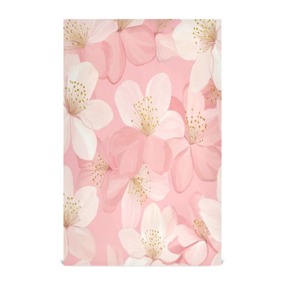 Kitchen Towel 28x18 Inches x1,Plate Towel, Decorative Towel, Napkin, Tea Towel Tea Towels For Kitchen Dish Cloths & Dish Towels Pink Beautiful Cherry Blossom
