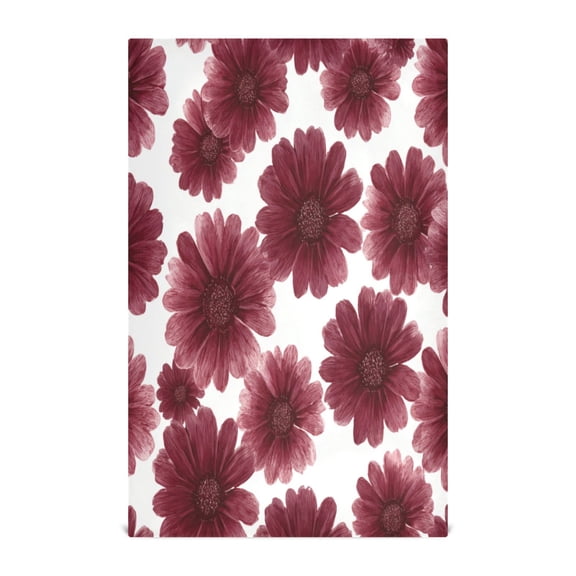 Kitchen Towel 28x18 Inches x1,Plate Towel, Decorative Towel, Napkin, Tea Towel Tea Towels For Kitchen Dish Cloths & Dish Towels Seamless Pattern Maroon