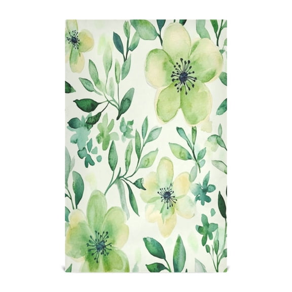 Kitchen Towel 28x18 Inches x1,Plate Towel, Decorative Towel, Napkin, Tea Towel Tea Towels For Kitchen Dish Cloths & Dish Towels Vibrant Turquoise Flowers