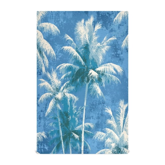 Kitchen Towel 28x18 Inches x4,Plate Towel, Decorative Towel, Napkin, Tea Towel Tea Towels For Kitchen Dish Cloths & Dish Towels Palm Tree Pattern