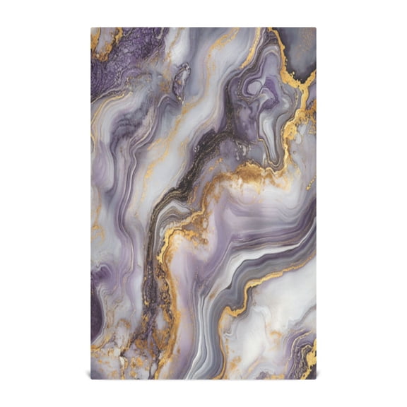 Kitchen Towel 28x18 Inches x4，Plate Towel, Decorative Towel, Napkin, Tea Towel Tea Towels For Kitchen Dish Cloths & Dish Towels Purple Marble Pattern