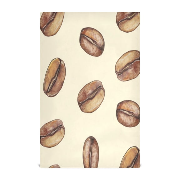 Kitchen Towel 28x18 Inches x6,Plate Towel, Decorative Towel, Napkin, Tea Towel Tea Towels For Kitchen Dish Cloths & Dish Towels Coffee Shop Cartoon2