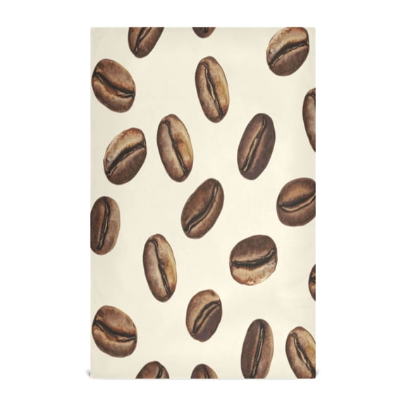 Kitchen Towel 28x18 Inches x6,Plate Towel, Decorative Towel, Napkin, Tea Towel Tea Towels For Kitchen Dish Cloths & Dish Towels Coffee Shop Cartoon3