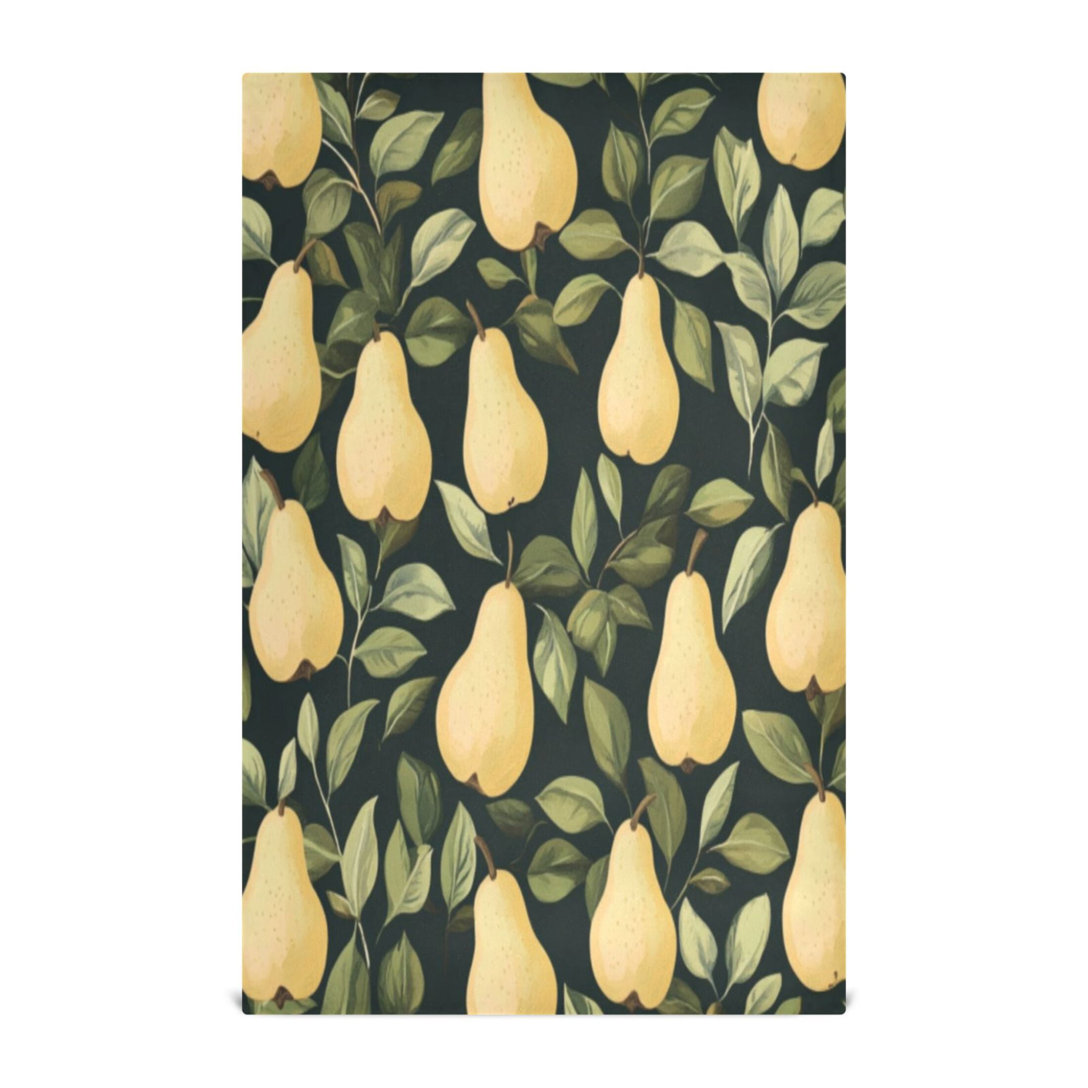 Kitchen Towel 28x18 Inches x6，Plate Towel, Decorative Towel, Napkin, Tea Towel Tea Towels For Kitchen Dish Cloths & Dish Towels Cute Cartoon Pear