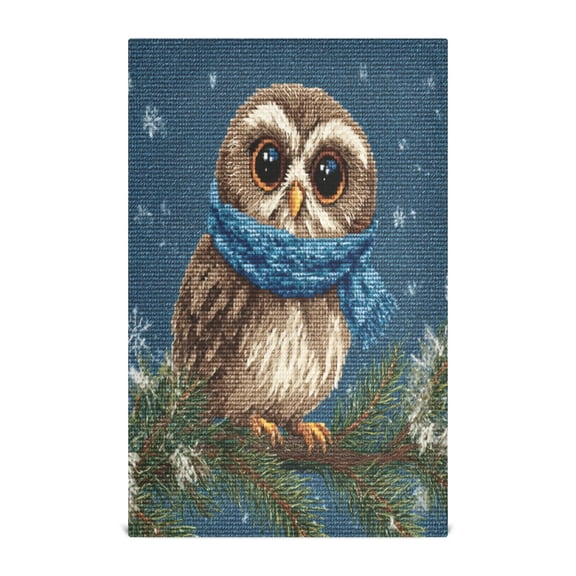 Kitchen Towel 28x18 Inches x6,Plate Towel, Decorative Towel, Napkin, Tea Towel Tea Towels For Kitchen Dish Cloths & Dish Towels Cute Gray Owl