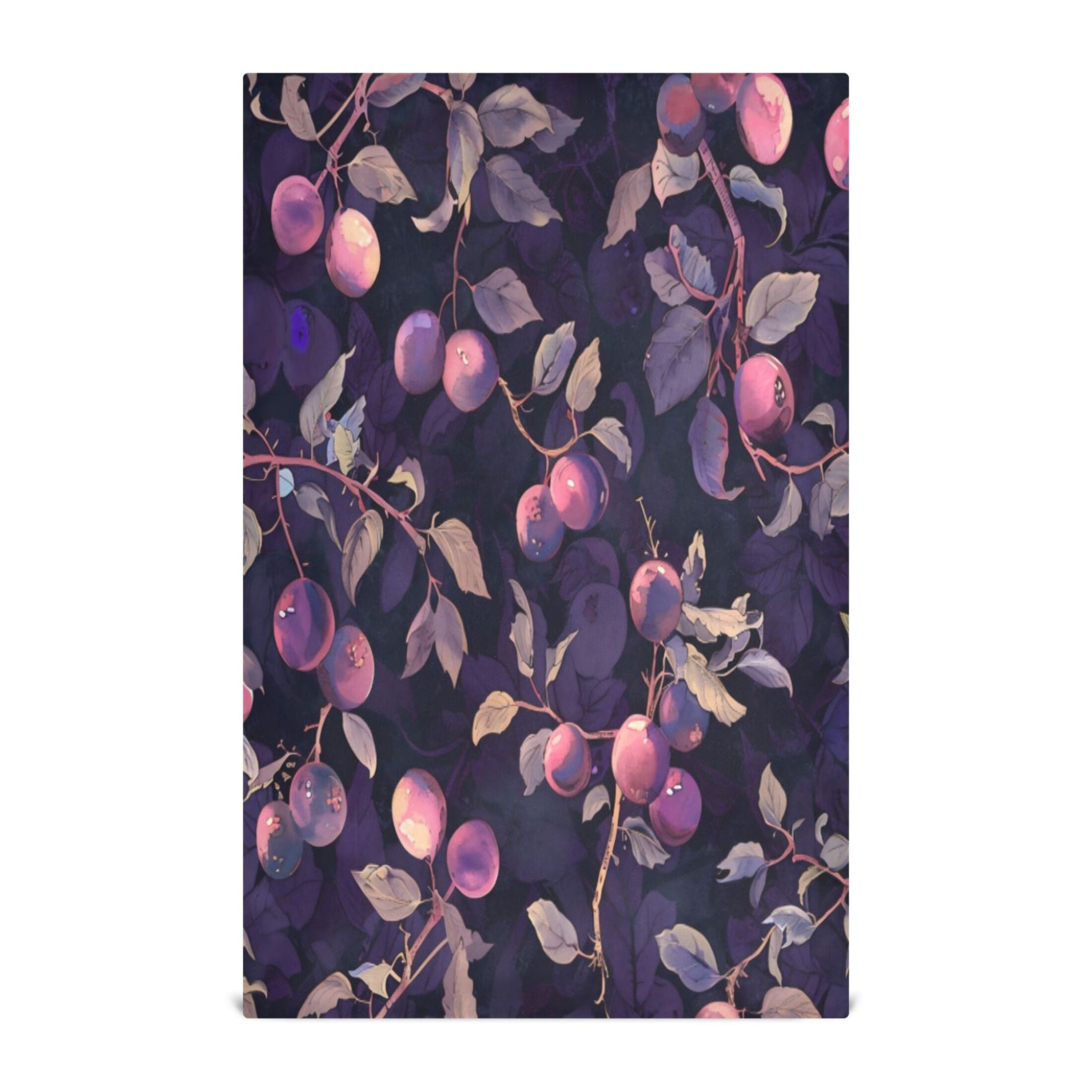 Kitchen Towel 28x18 Inches x6，Plate Towel, Decorative Towel, Napkin, Tea Towel Tea Towels For Kitchen Dish Cloths & Dish Towels Purple Plum