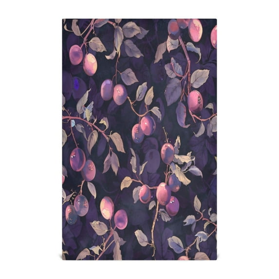 Kitchen Towel 28x18 Inches x6,Plate Towel, Decorative Towel, Napkin, Tea Towel Tea Towels For Kitchen Dish Cloths & Dish Towels Purple Plum