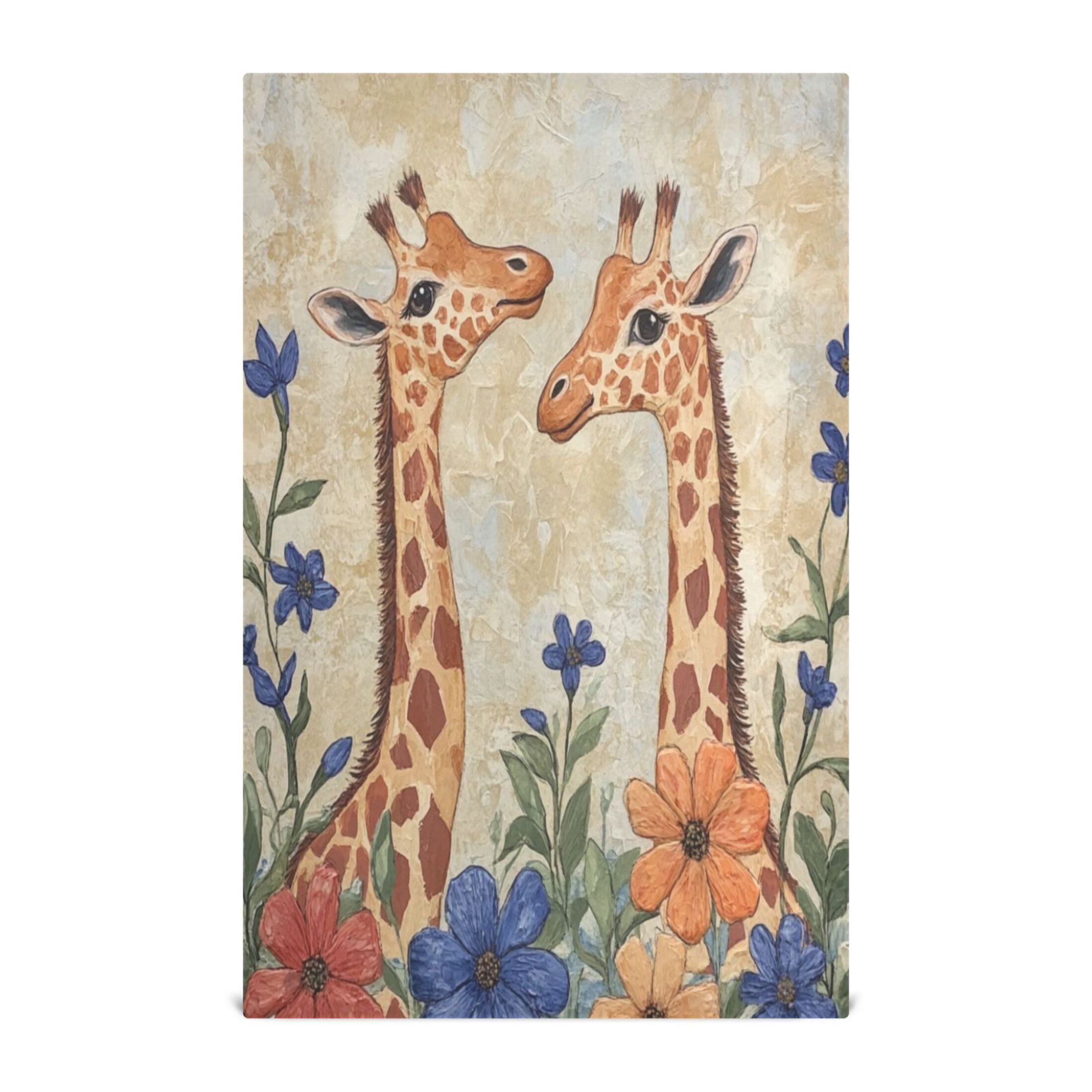 Kitchen Towel 28x18 Inches x6，Plate Towel, Decorative Towel, Napkin, Tea Towel Tea Towels For Kitchen Dish Cloths & Dish Towels Two Giraffes