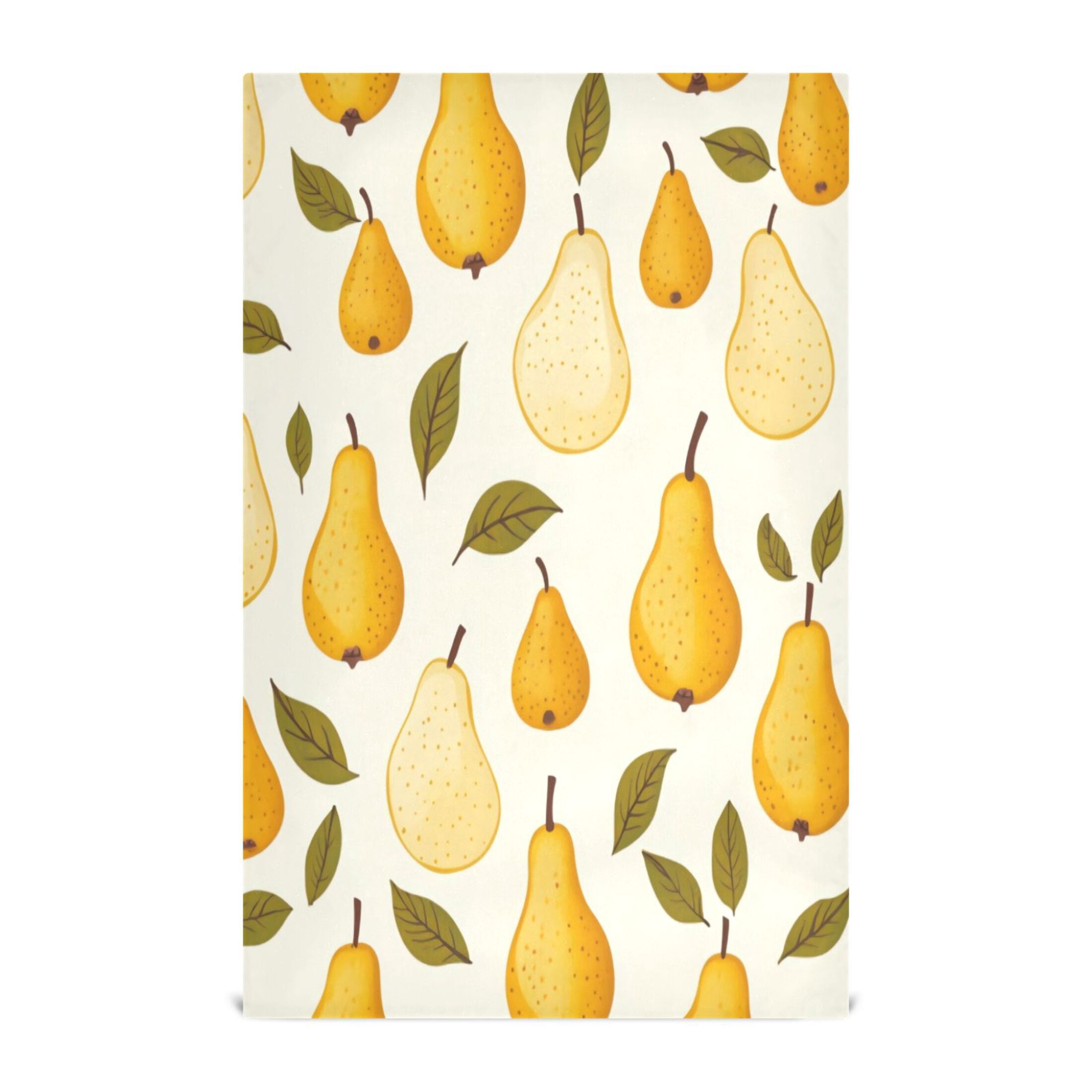 Kitchen Towel 28x18 Inches x6，Plate Towel, Decorative Towel, Napkin, Tea Towel Tea Towels For Kitchen Dish Cloths & Dish Towels Yellow Pear
