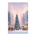 thumbnail image 1 of Kitchen Towel 28x18 Inches x6，Plate Towel, Decorative Towel, Napkin, Tea Towel Tea Towels For Kitchen Dish Cloths & Dish Towels Beautiful Christmas Street, 1 of 7