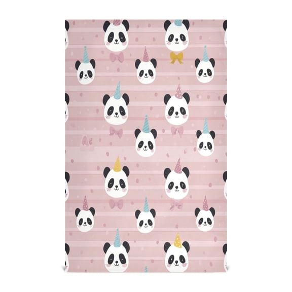 Kitchen Towel 28x18 Inches x6，Plate Towel, Decorative Towel, Napkin, Tea Towel Tea Towels For Kitchen Dish Cloths & Dish Towels Panda Pattern Beautiful