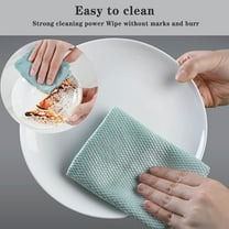 Kitchen Towel Cloth Easy Clean Cloth Microfiber Easycleanco Cloth Multicolor 5Pc