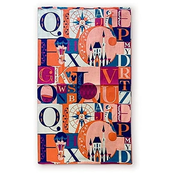 Disney Parks ABC Collection Kitchen Towel