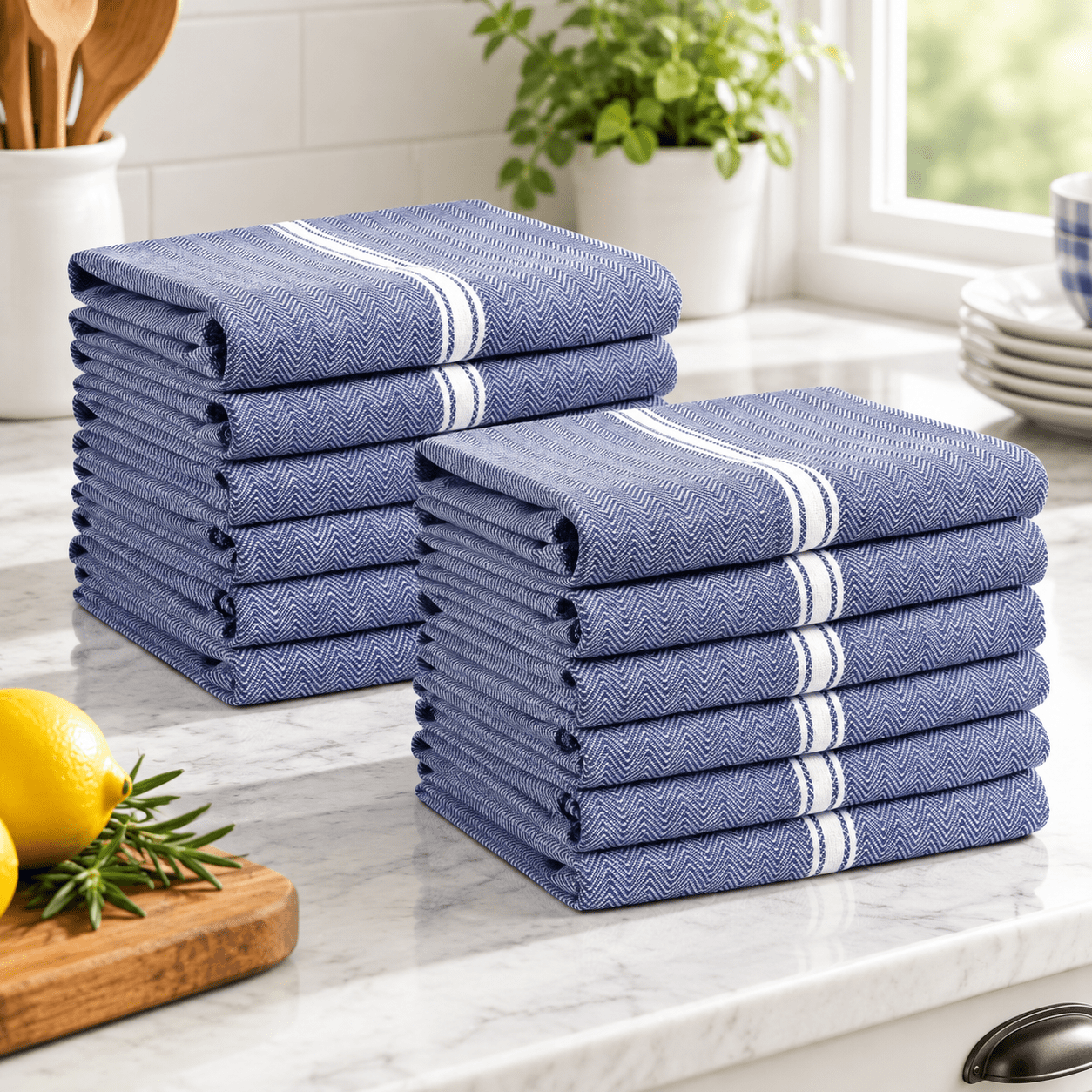 Kitchen Towel Setton Absorbent Lint-free 12 Pack - Walmart.com