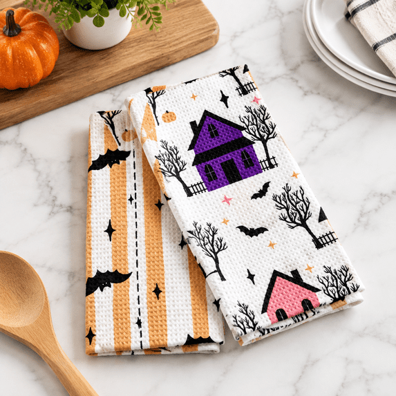 Kitchen Store Layout Kitchen Towel. Tea Dish Cloth. Double Sided Design. Quick Dry Waffle ...