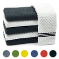 thumbnail image 1 of Dish Towels for Kitchen, 100% Cotton Absorbent Ultra Soft Tea Cloths, Perfect for Cleaning and Dish Washing, 6 Pack Black Kitchen Towels，15"x25", 1 of 7
