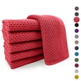 thumbnail image 1 of Evlmd Kitchen Towels，6-Pack Dish Towels 100% Cotton Waffle Weave Ultra Soft Absorbent Quick Drying Dish Rags，Dish Cloths， Dishcloths Sets，Tea Dowels for Kitchen，Bar Towels,12x12 Inches,Red, 1 of 7