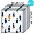thumbnail image 1 of Kitchen Towels 8 Layers Cotton Dishcloth Super Absorbent Non-stick Oil Reusable Cleaning Cloth Kitchen Daily Dish Towels, 1 of 6