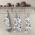 thumbnail image 1 of Kitchen Towels Black White Doodle Dogs Pattern Cleaning Towel Absorbent Hand Towels Tea Towels for Home Restaurant Dish Clean 28" x 18", 4PCS, 1 of 7