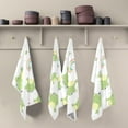 thumbnail image 1 of Kitchen Towels Cartoon Frogs & Rainbow Pattern Cleaning Towel Absorbent Hand Towels Tea Towels for Home Restaurant Dish Clean 28" x 18", 4PCS, 1 of 7