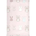 thumbnail image 1 of Kitchen Towels Cute Cartoon Bunny Pattern Cleaning Towel Absorbent Hand Towels Tea Towels for Home Restaurant Dish Clean 28" x 18", 4PCS Washcloth Gift, 1 of 7
