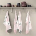 thumbnail image 1 of Kitchen Towels Cute Flower Pattern Cleaning Towel Absorbent Hand Towels Tea Towels for Home Restaurant Dish Clean 28" x 18", 6PCS, 1 of 7