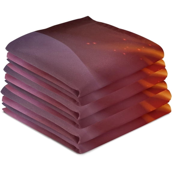 Kitchen Towels Fire Dragon Pattern Cleaning Towel Absorbent Hand Towels Tea Towels for Home Restaurant Dish Clean 28" x 18", 6PCS