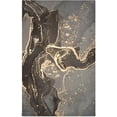 thumbnail image 1 of Kitchen Towels Golden Marble Swirl Pattern Cleaning Towel Absorbent Hand Towels Tea Towels for Home Restaurant Dish Clean 28" x 18", 1PC Washcloth Gift, 1 of 7