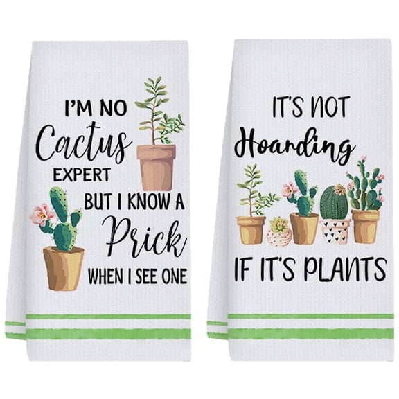 Kitchen Towels, Perfect Plant Lover Gifts for Women, Mom, Friends, and Housewarming