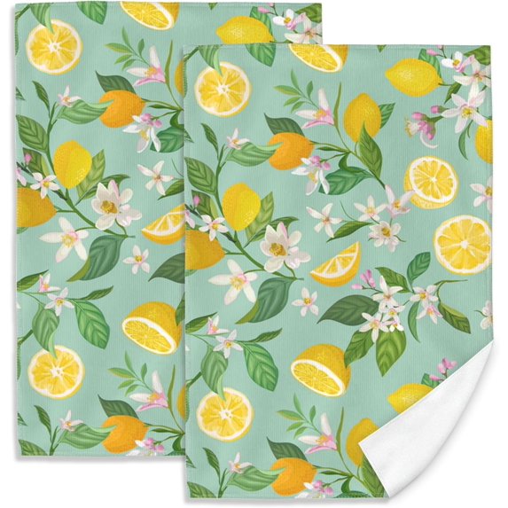 Kitchen Towels Set of 2, 18x 24 Inch Lavender Butterfly Bathroom Towel Soft Absorbent Kitchen Hotel Spa Gym Towel Thanksgiving Decor Gifts