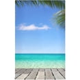 thumbnail image 1 of Kitchen Towels Summer Tropical Palm Beach Pattern Cleaning Towel Absorbent Hand Towels Tea Towels for Home Restaurant Dish Clean 28" x 18", 1PC, 1 of 7