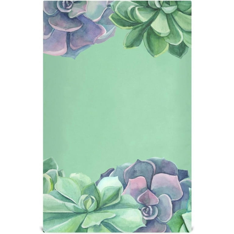 Succulent hand towels sale