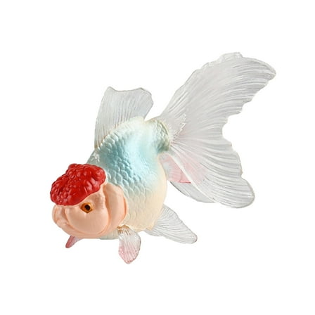 Kitchen Toy Fish Toys for Kids - Ocean Animal Figurines Goldfish Tank for Children Miniature Playset for Tots and Adults and Educational Learning Toys