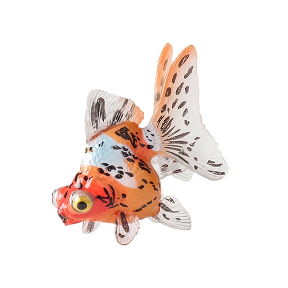 Kitchen Toy Fish Toys Ocean Animals Goldfish Decorations Kids Tots Mini Playset Interactive Educational Toys for Children