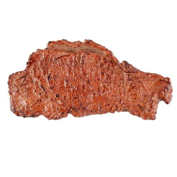 Realistic Steak Model Prop for Hotel Decoration and Home Use Educational Toy for All Ages Ideal Kitchen Toy and Pretend Play Accessory
