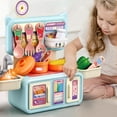 thumbnail image 1 of Kitchen Toy Set With Press Water Faucet, 14pcs Simulation Sink Cooking Toys, Storage Design Tableware Toys, Immersive Cooking Role Play Toys, Hands-on Creativity Early Education Toys, 1 of 6