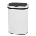 thumbnail image 1 of Kitchen Trash Can Automatic Motion Sensor Bathroom Trash Can with Lid,50 Liter/13 Gallon Touchless Trash Bin,Garbage Can Waterproof Garbage Bin Wastebasket for Toilet,Office,Caravans,Bedroom,White, 1 of 7