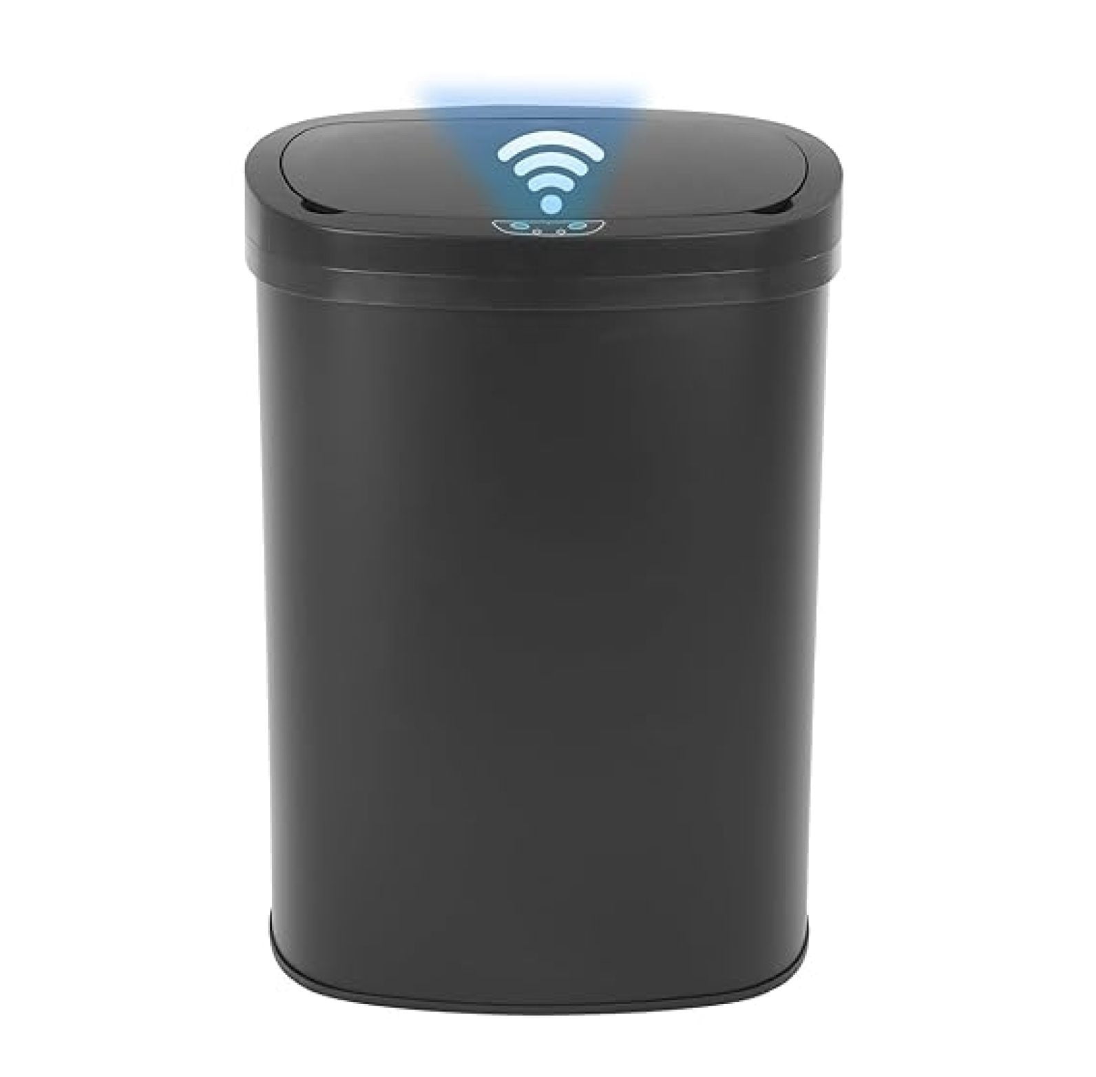 Kitchen Trash Can Automatic Trash Can with Lid 50 Liter 13 Gallon Touch ...
