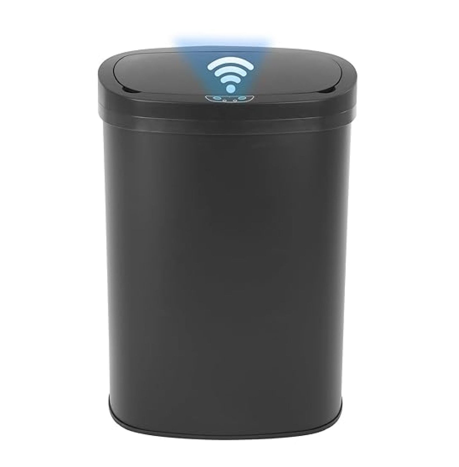Kitchen Trash Can Automatic Trash Can with Lid 50 Liter 13 Gallon Touch ...